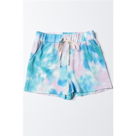 ✨NWT BiBi Tie Dye Print Casual Shorts with Twill - Picture 3 of 11